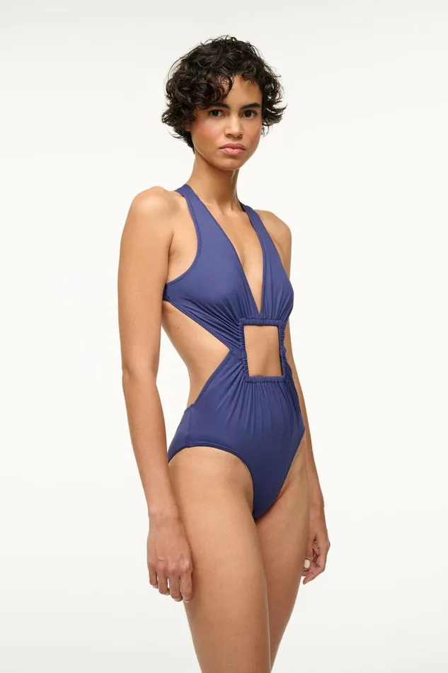 Women One Pieces STAUD STAUD LIBERTY ONE PIECE NAVY