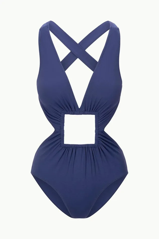 Women One Pieces STAUD STAUD LIBERTY ONE PIECE NAVY