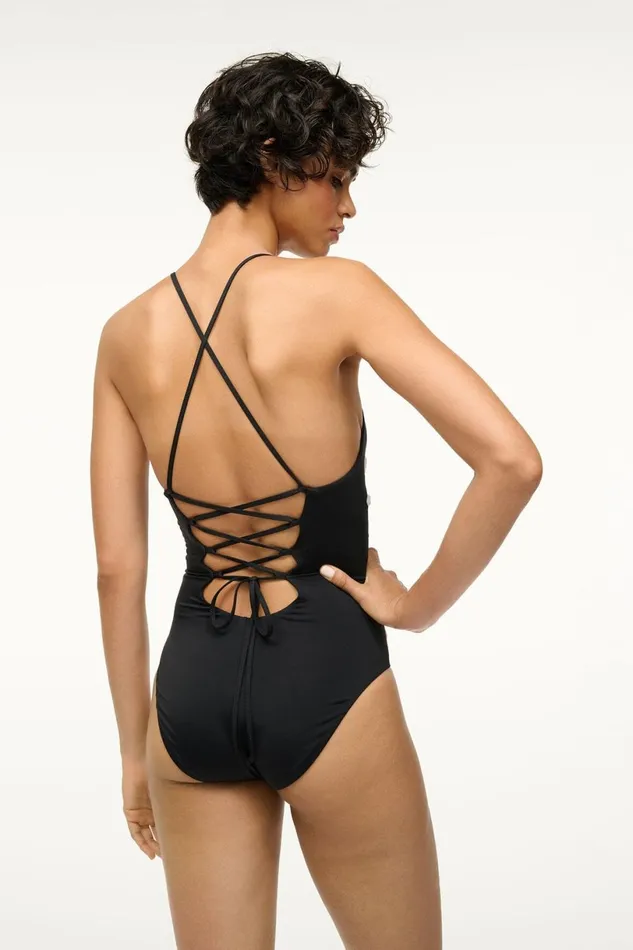 Women One Pieces STAUD STAUD NAHLA ONE PIECE BLACK Women One Pieces STAUD STAUD NAHLA ONE PIECE BLACK