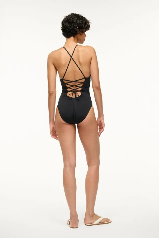Women One Pieces STAUD STAUD NAHLA ONE PIECE BLACK Women One Pieces STAUD STAUD NAHLA ONE PIECE BLACK
