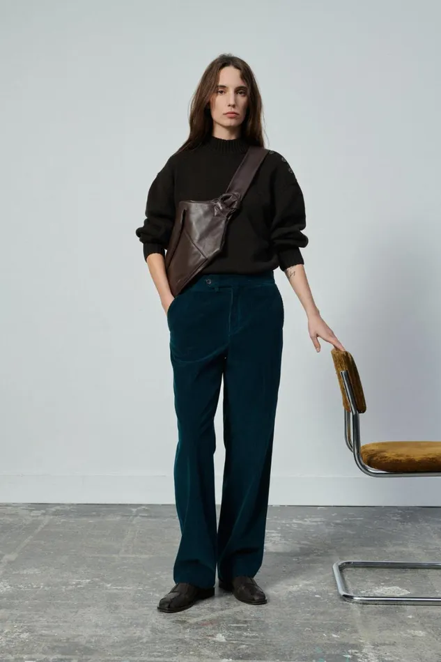 Women OTTO TROUSERS Slate Soeur Trousers