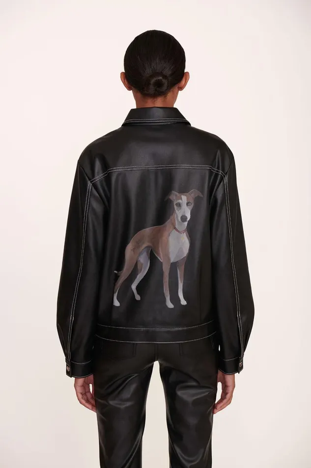 Women Outerwear and Jackets STAUD CUSTOM RYAN JACKET BLACK