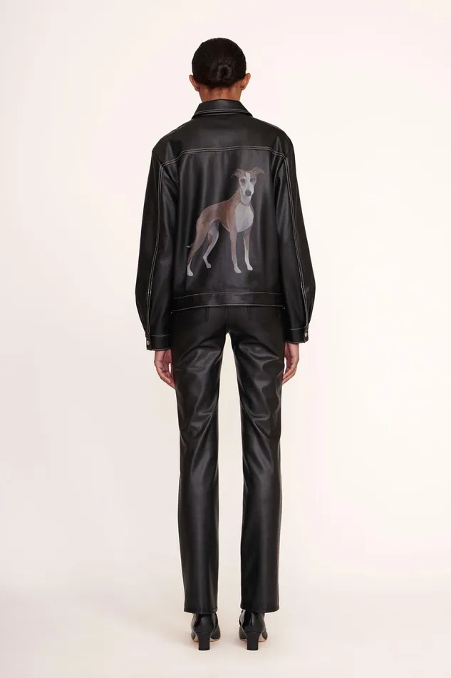Women Outerwear and Jackets STAUD CUSTOM RYAN JACKET BLACK Women Outerwear and Jackets STAUD CUSTOM RYAN JACKET BLACK