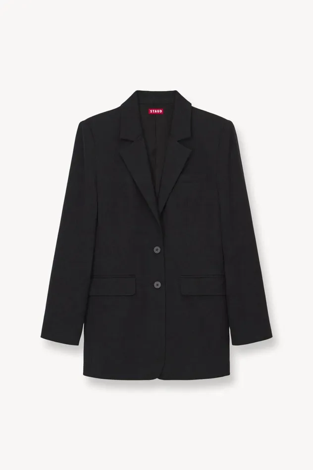 Women Outerwear and Jackets STAUD STAUD CITY BLAZER BLACK Women Outerwear and Jackets STAUD STAUD CITY BLAZER BLACK
