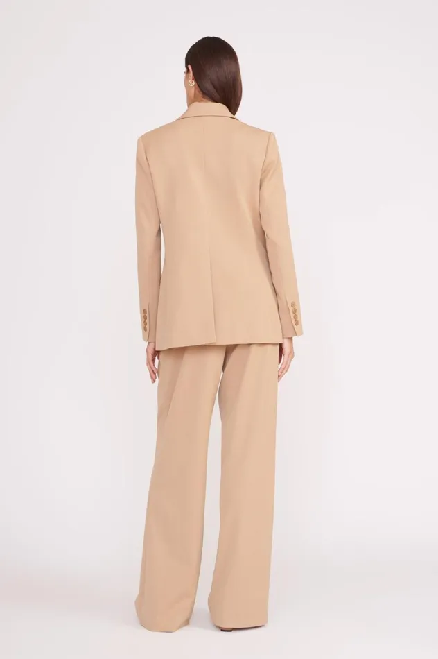 Women Outerwear and Jackets STAUD STAUD CITY BLAZER CAMEL Women Outerwear and Jackets STAUD STAUD CITY BLAZER CAMEL