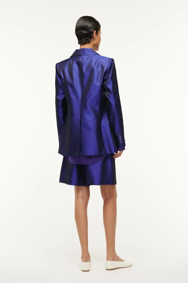 Women Outerwear and Jackets STAUD STAUD CITY BLAZER VIOLET Women Outerwear and Jackets STAUD STAUD CITY BLAZER VIOLET
