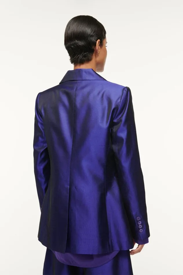 Women Outerwear and Jackets STAUD STAUD CITY BLAZER VIOLET Women Outerwear and Jackets STAUD STAUD CITY BLAZER VIOLET