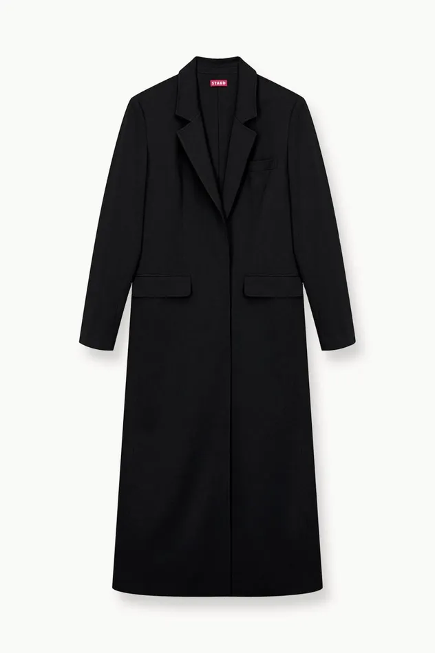 Women Outerwear and Jackets STAUD STAUD RALPH COAT BLACK Women Outerwear and Jackets STAUD STAUD RALPH COAT BLACK