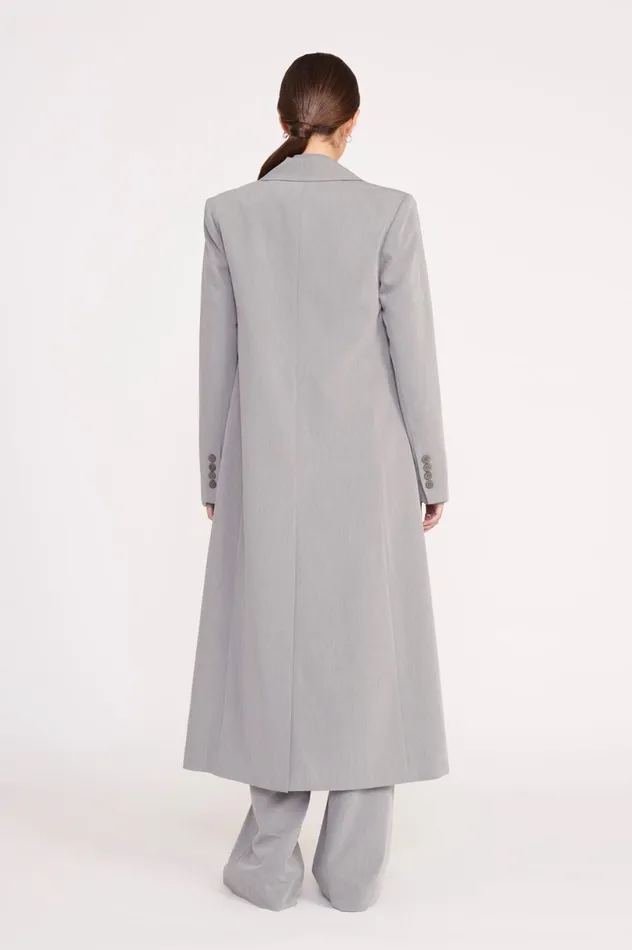 Women Outerwear and Jackets STAUD STAUD RALPH COAT HEATHER GREY Women Outerwear and Jackets STAUD STAUD RALPH COAT HEATHER GREY