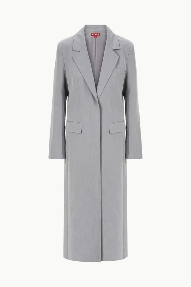 Women Outerwear and Jackets STAUD STAUD RALPH COAT HEATHER GREY Women Outerwear and Jackets STAUD STAUD RALPH COAT HEATHER GREY