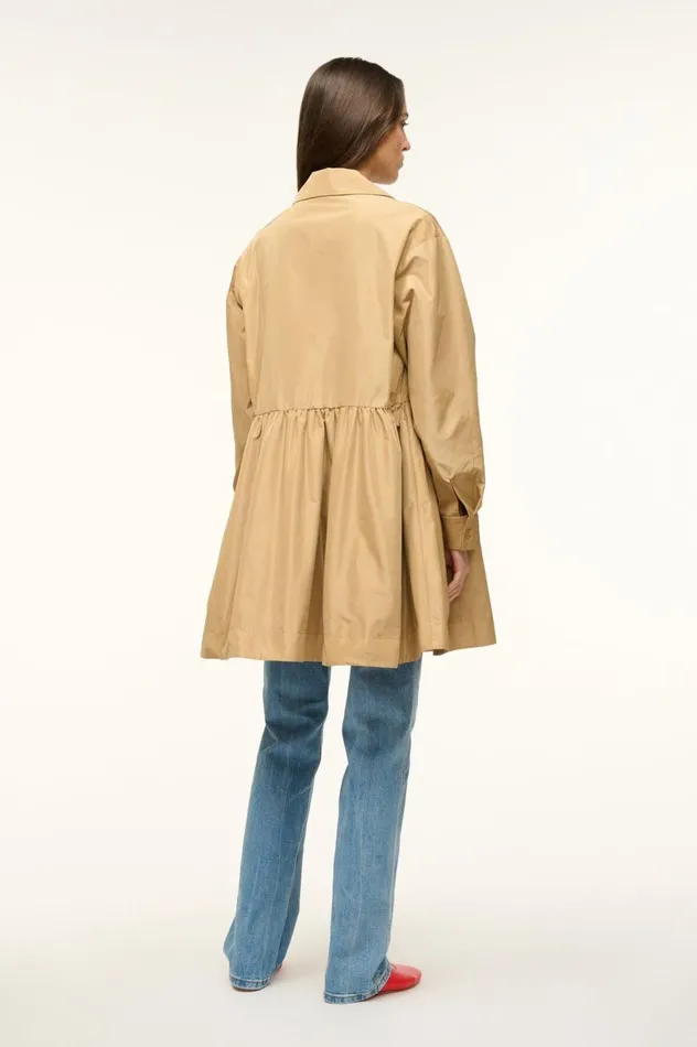 Women Outerwear and Jackets STAUD STAUD RINA DRESS FAWN Women Outerwear and Jackets STAUD STAUD RINA DRESS FAWN