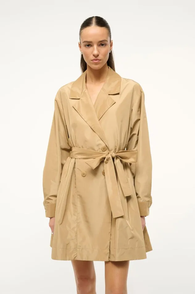 Women Outerwear and Jackets STAUD STAUD RINA DRESS FAWN Women Outerwear and Jackets STAUD STAUD RINA DRESS FAWN