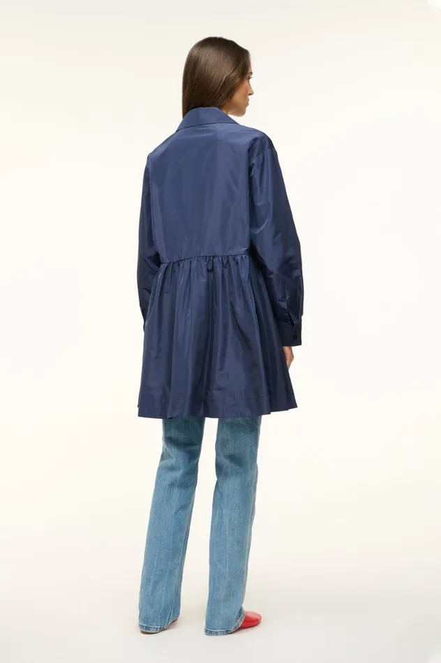Women Outerwear and Jackets STAUD STAUD RINA DRESS NAVY Women Outerwear and Jackets STAUD STAUD RINA DRESS NAVY