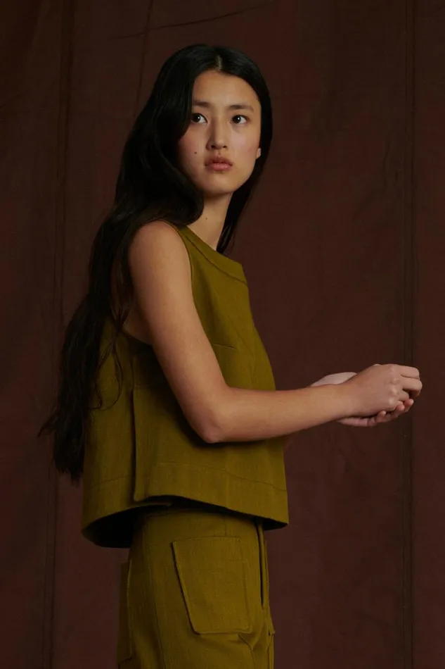 Women PAMPA TOP Khaki Soeur Shirts