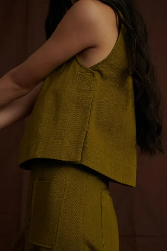 Women PAMPA TOP Khaki Soeur Shirts