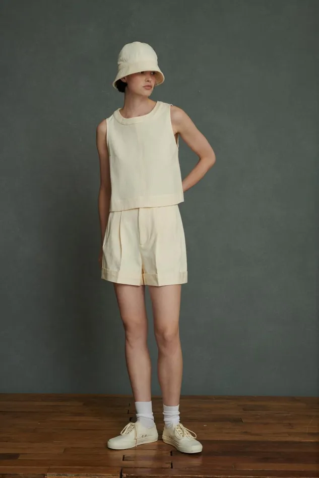Women PAMPA TOP Offwhite Soeur Shirts