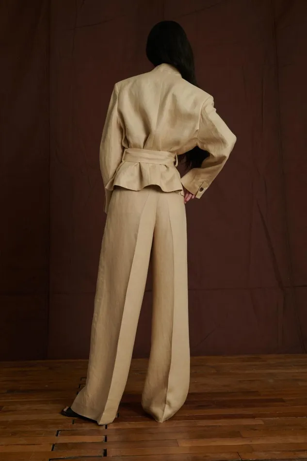 Women PAMPELUNE JACKET Vanilla Soeur Jackets and Coats