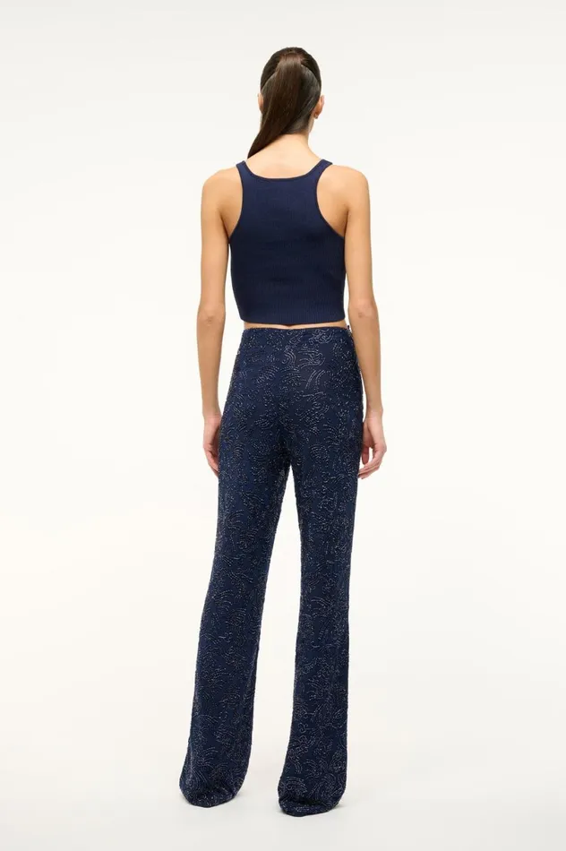 Women Pants and Shorts STAUD STAUD AVOLA PANT NAVY Women Pants and Shorts STAUD STAUD AVOLA PANT NAVY