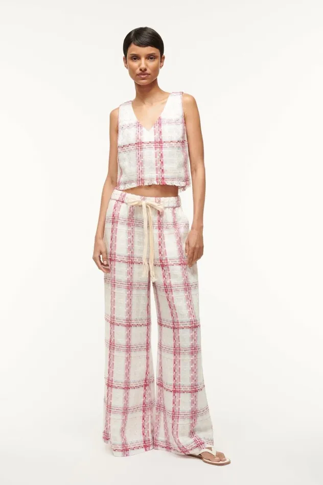 Women Pants and Shorts STAUD STAUD BARDI PANT TEA TOWEL