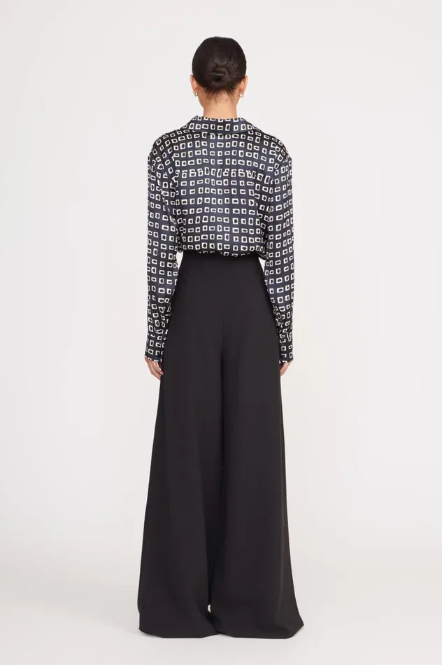 Women Pants and Shorts STAUD STAUD CALEB PANT BLACK Women Pants and Shorts STAUD STAUD CALEB PANT BLACK