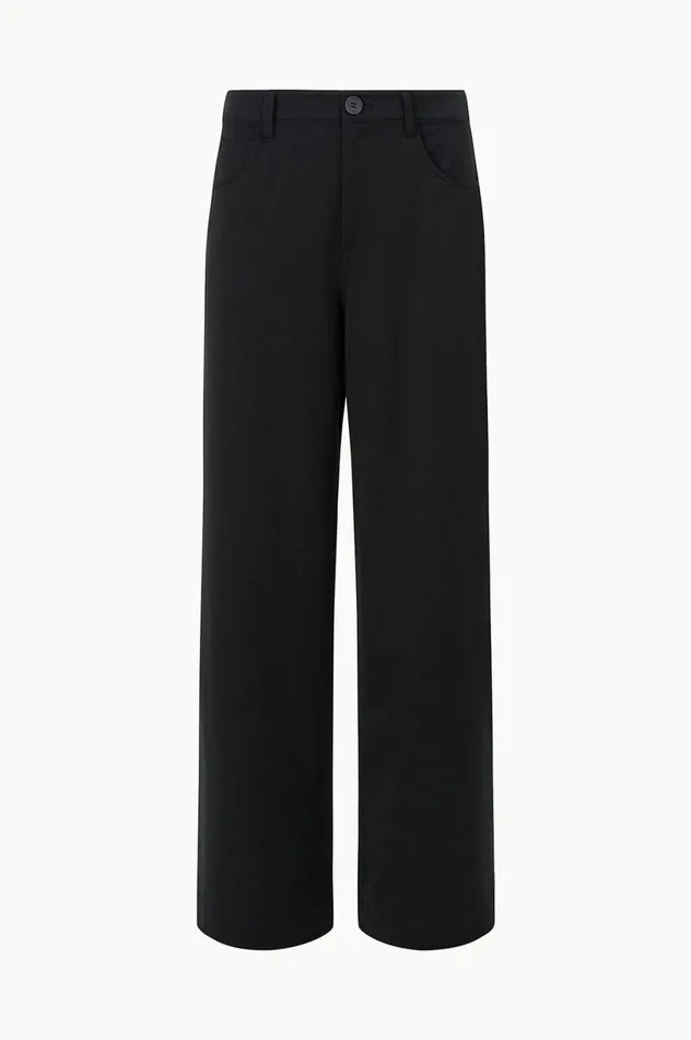 Women Pants and Shorts STAUD STAUD GRAYSON PANT BLACK Women Pants and Shorts STAUD STAUD GRAYSON PANT BLACK