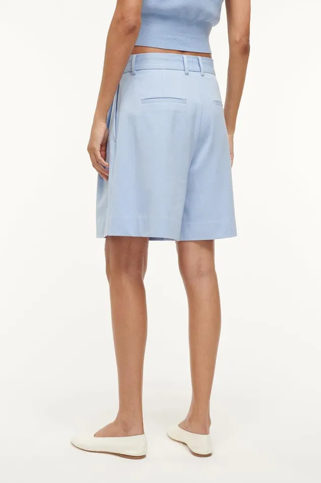 Women Pants and Shorts STAUD STAUD LONG LUISA SHORT PERIWINKLE Women Pants and Shorts STAUD STAUD LONG LUISA SHORT PERIWINKLE