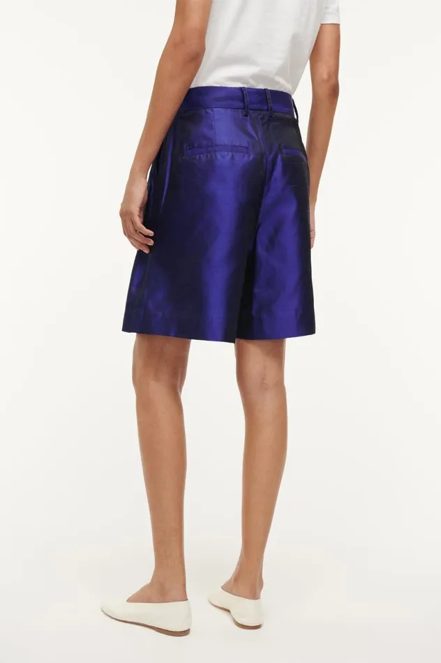 Women Pants and Shorts STAUD STAUD LONG LUISA SHORT VIOLET Women Pants and Shorts STAUD STAUD LONG LUISA SHORT VIOLET