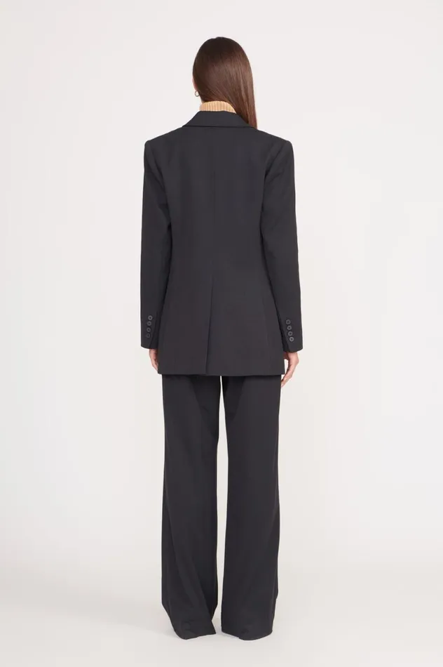 Women Pants and Shorts STAUD STAUD LUISA PANT BLACK SUITING Women Pants and Shorts STAUD STAUD LUISA PANT BLACK SUITING