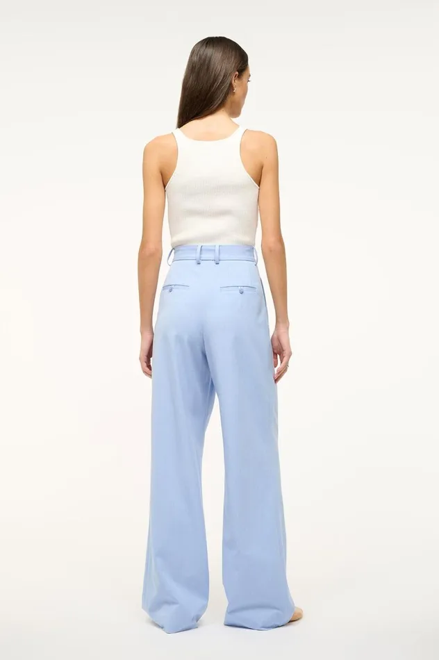 Women Pants and Shorts STAUD STAUD LUISA PANT PERIWINKLE