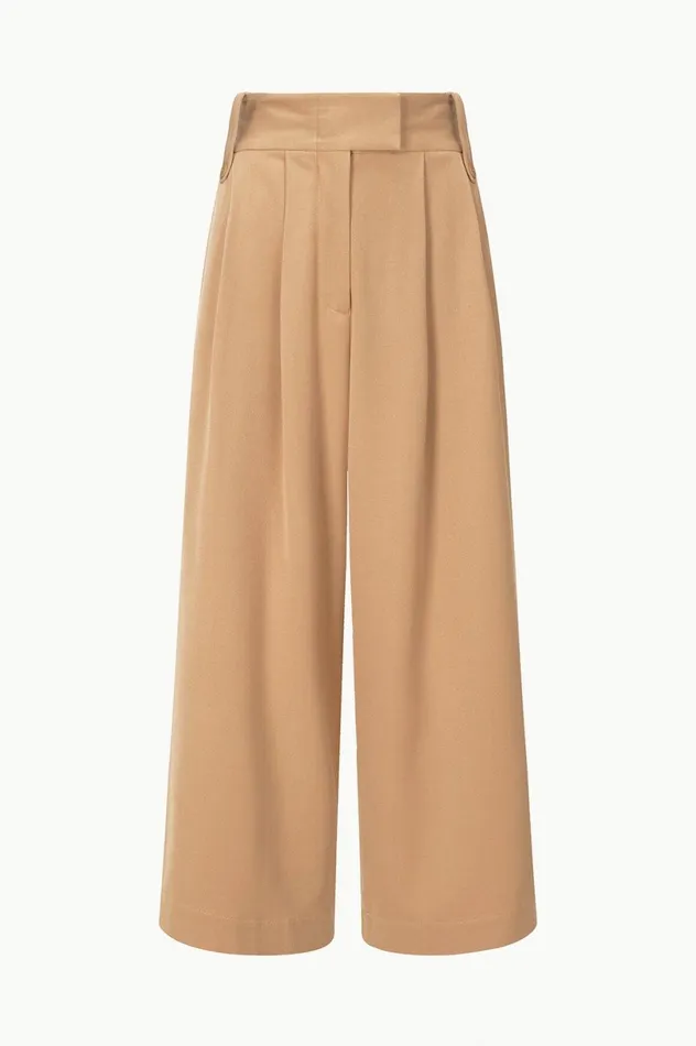 Women Pants and Shorts STAUD STAUD RUTH PANT CAMEL Women Pants and Shorts STAUD STAUD RUTH PANT CAMEL