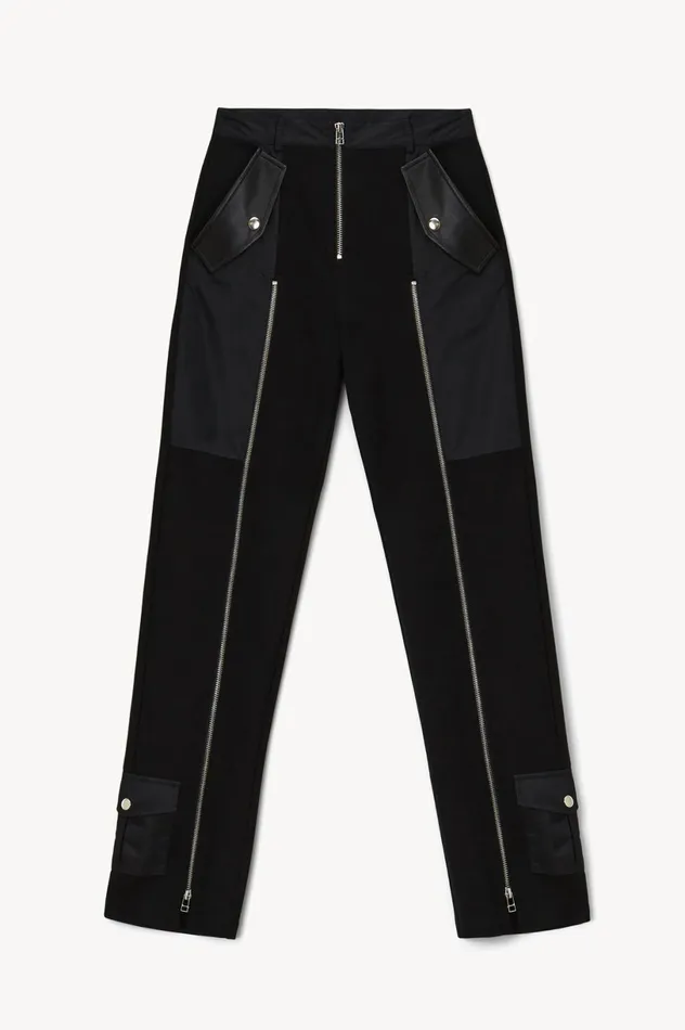 Women Pants and Shorts STAUD STAUD SESAME PANT BLACK