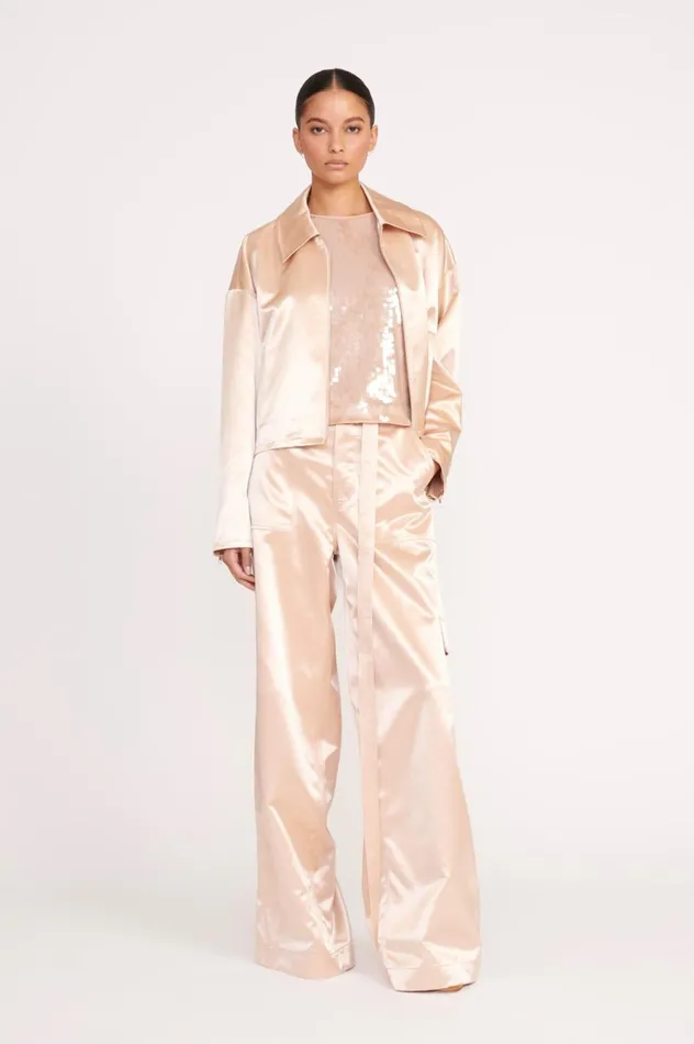 Women Pants and Shorts STAUD STAUD SHAY PANT BEIGE Women Pants and Shorts STAUD STAUD SHAY PANT BEIGE