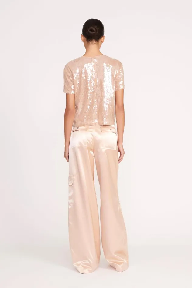 Women Pants and Shorts STAUD STAUD SHAY PANT BEIGE Women Pants and Shorts STAUD STAUD SHAY PANT BEIGE