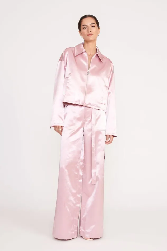 Women Pants and Shorts STAUD STAUD SHAY PANT CHERRY BLOSSOM Women Pants and Shorts STAUD STAUD SHAY PANT CHERRY BLOSSOM