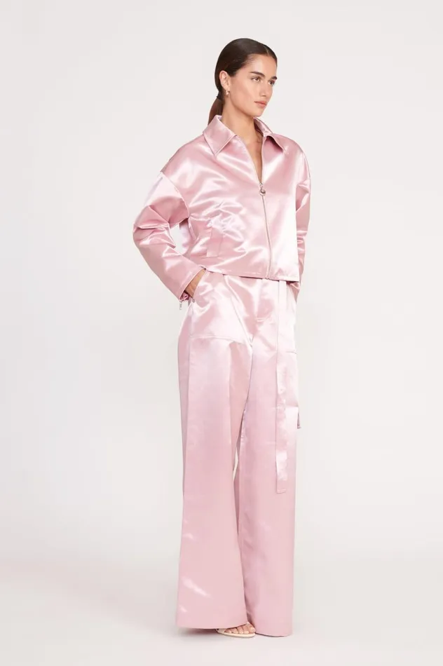 Women Pants and Shorts STAUD STAUD SHAY PANT CHERRY BLOSSOM Women Pants and Shorts STAUD STAUD SHAY PANT CHERRY BLOSSOM