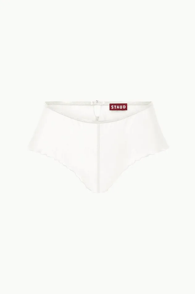 Women Pants and Shorts STAUD STAUD SHOSHANA SHORT IVORY