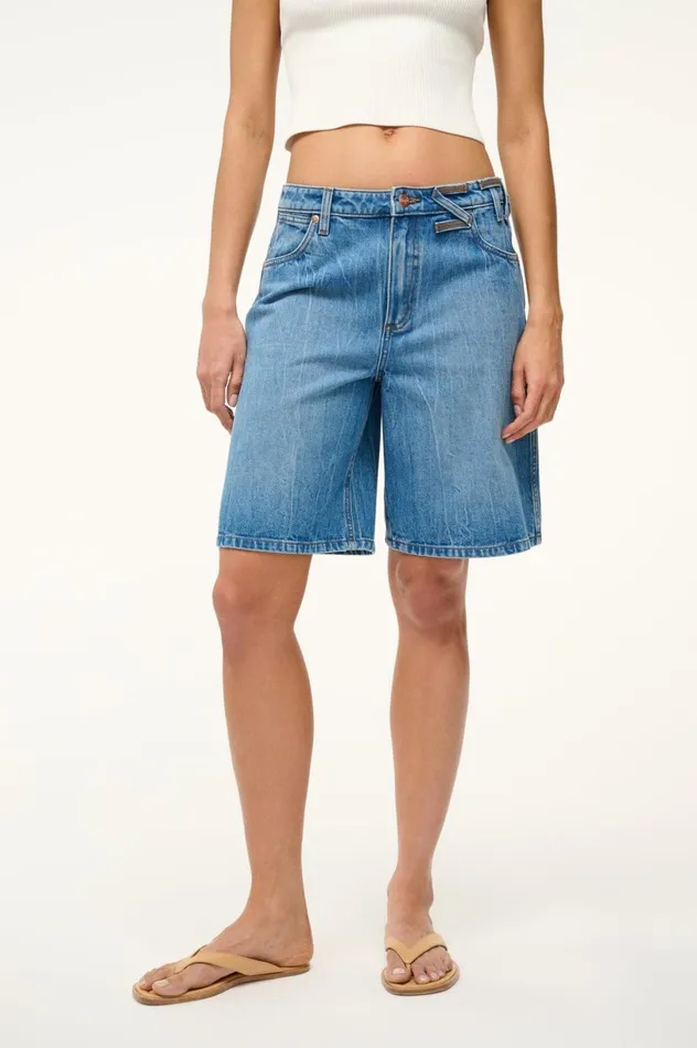 Women Pants and Shorts STAUD STAUD WRANGLER THE BERMUDA SHORT Women Pants and Shorts STAUD STAUD WRANGLER THE BERMUDA SHORT