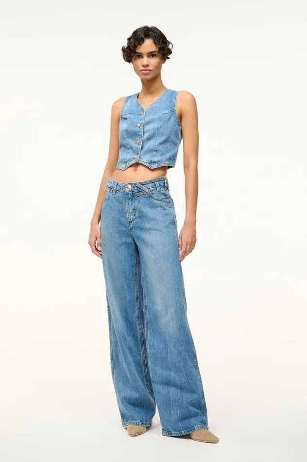 Women Pants and Shorts STAUD STAUD WRANGLER THE LOOSE