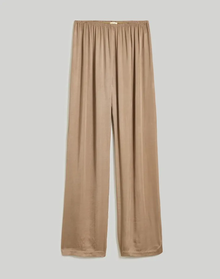 Women Pants Madewell Donni Silky Simple Pants