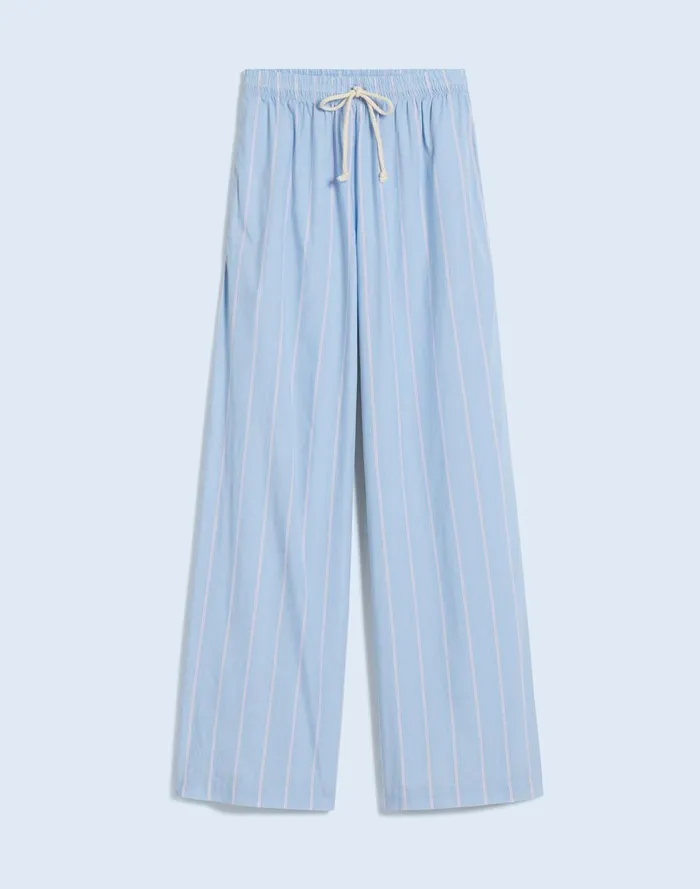 Women Pants Madewell Donni Stripe Pop Pants
