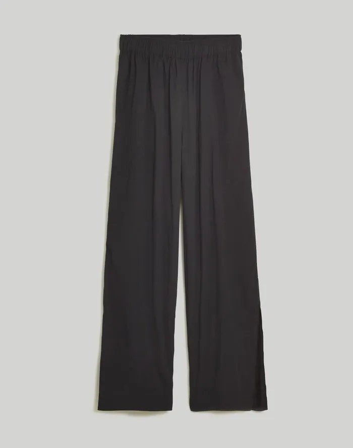 Women Pants Madewell Drawstring WideLeg Pants