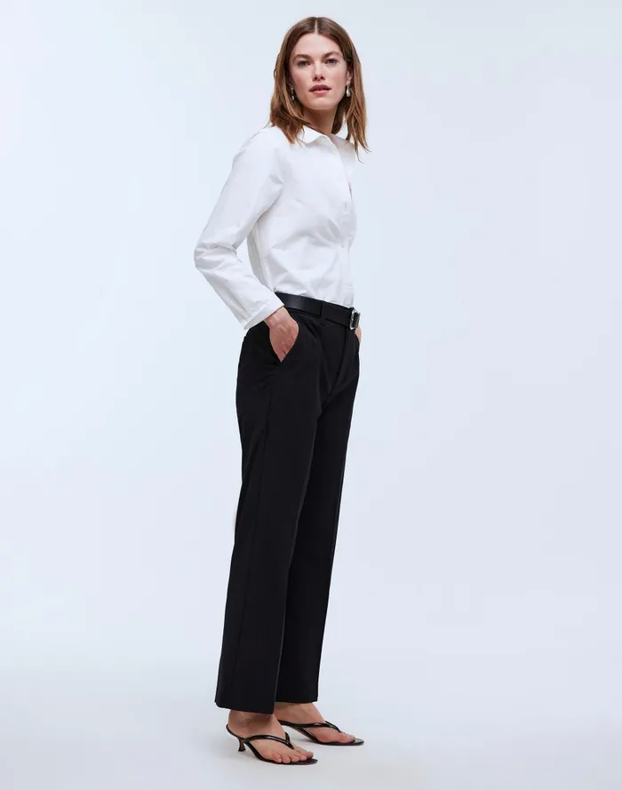 Women Pants Madewell Flare Ankle Pants