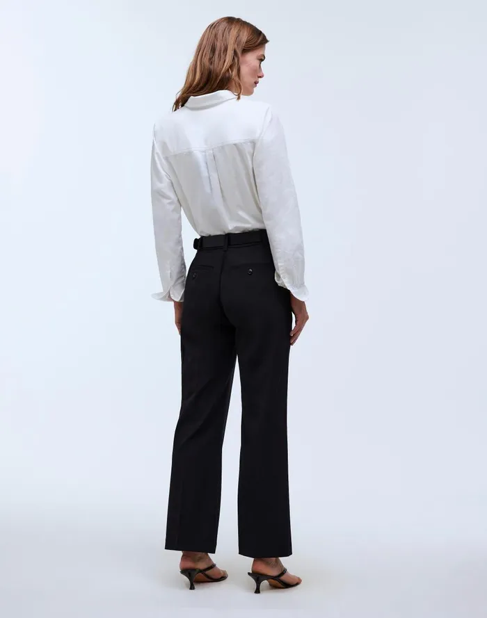 Women Pants Madewell Flare Ankle Pants