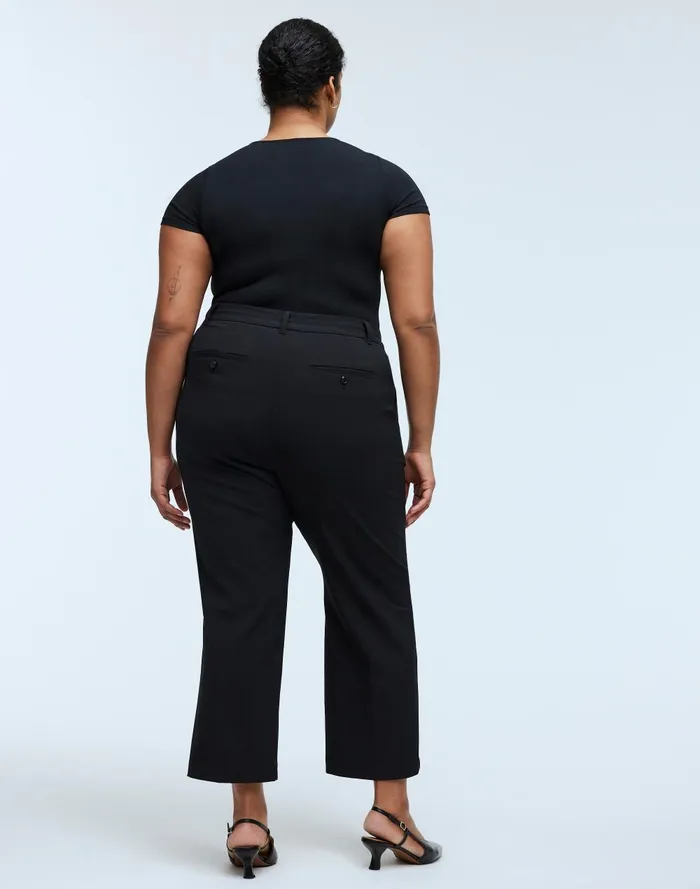 Women Pants Madewell Plus Flare Ankle Pants