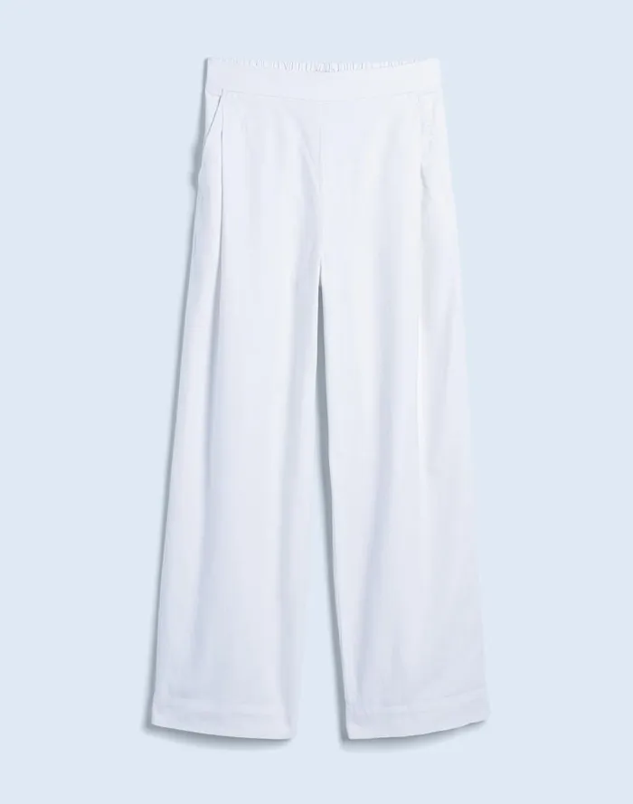 Women Pants Madewell PullOn Straight Crop Pant