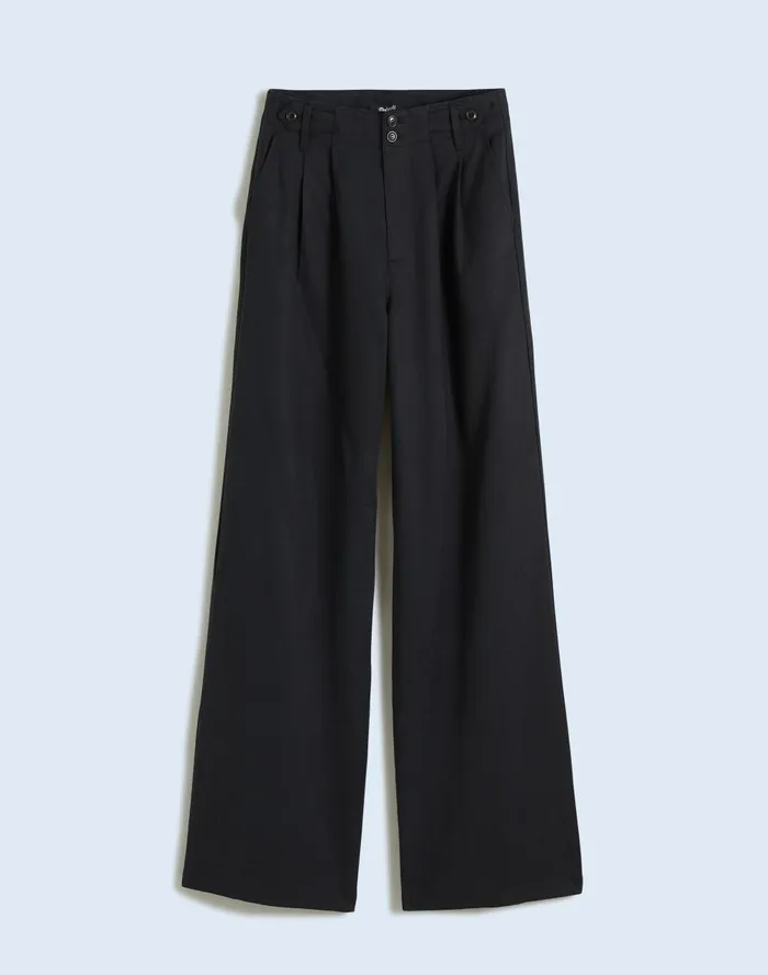 Women Pants Madewell The Curvy Harlow WideLeg Pant