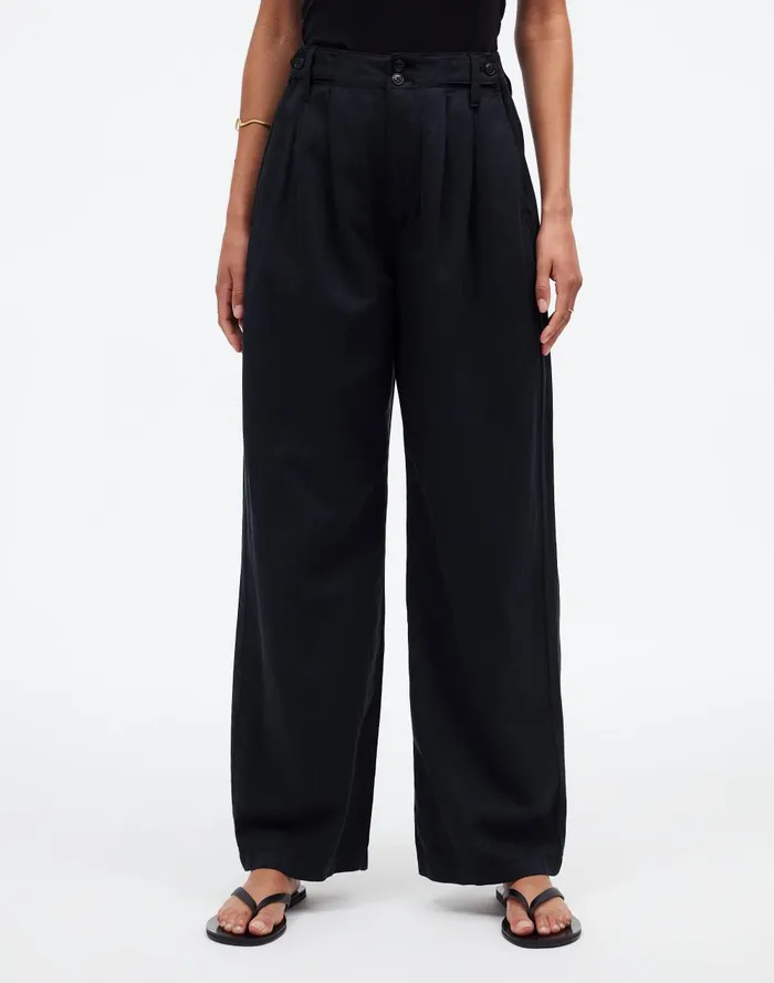 Women Pants Madewell The Harlow WideLeg Pant