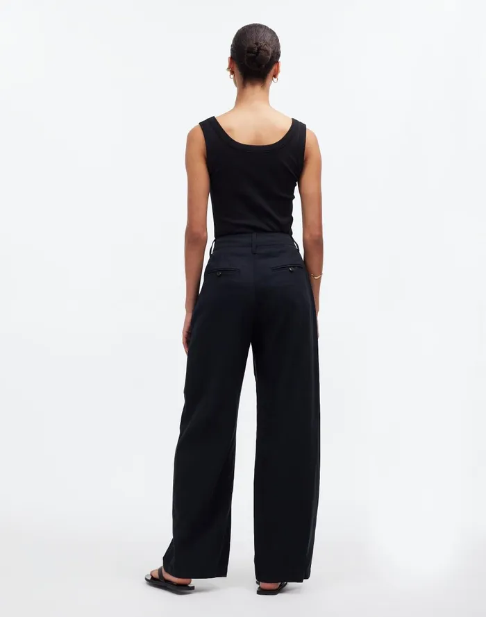 Women Pants Madewell The Harlow WideLeg Pant