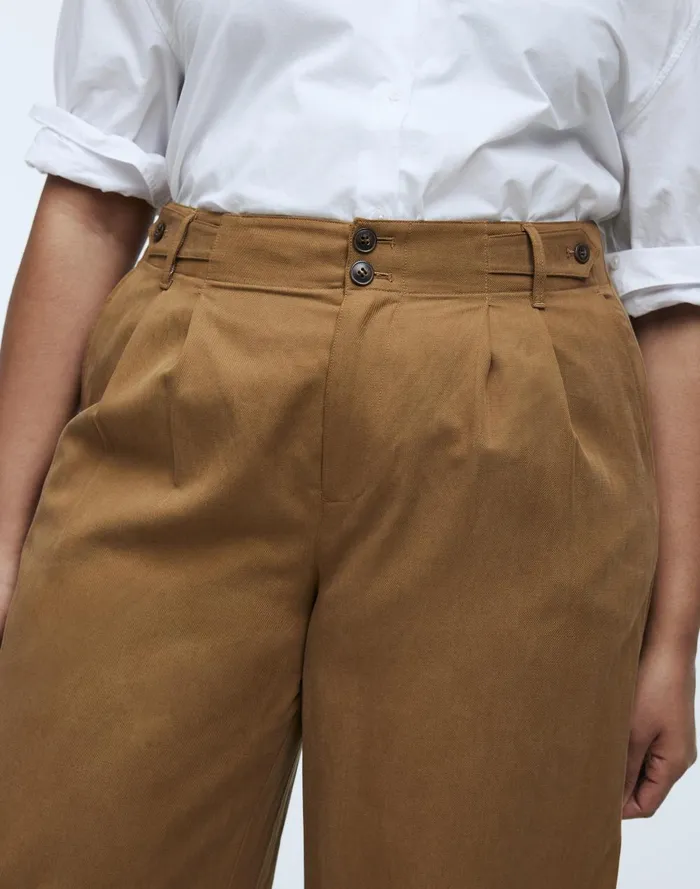 Women Pants Madewell The Plus Curvy Harlow WideLeg Pant