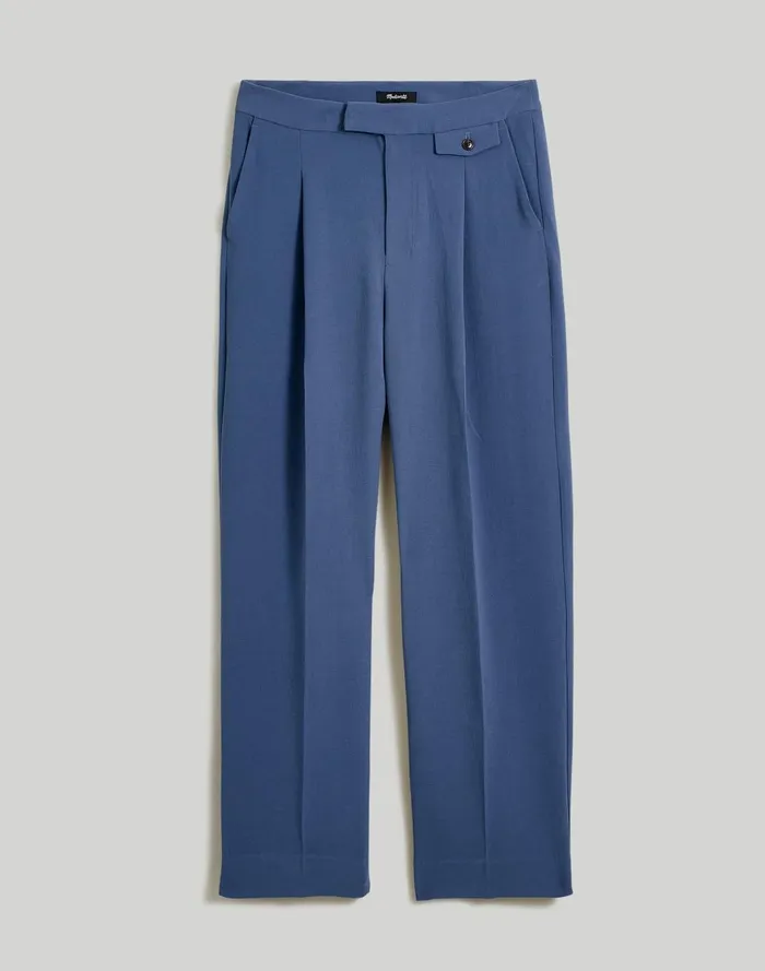 Women Pants Madewell The Rosedale HighRise Straight Pant In Crepe
